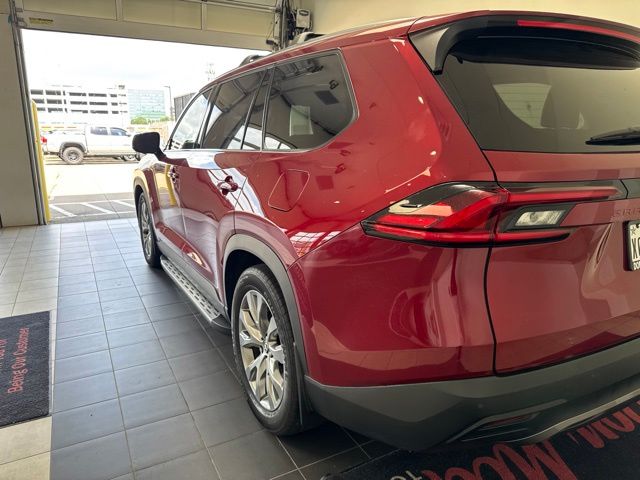 2025 Toyota Grand Highlander Limited Red at Don McGill Toyota