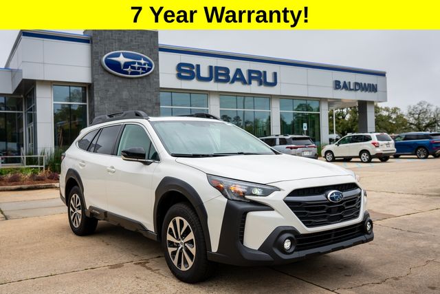 Crystal White Pearl 2025 Subaru Outback Premium AWD SUV / Crossover All-Wheel Drive Continuously Variable Transmission