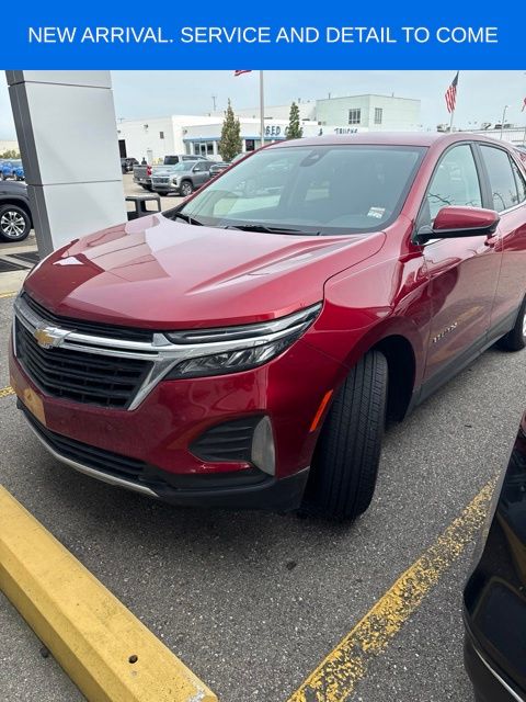 Radiant Red Tintcoat 2024 Chevrolet Equinox SUV / Crossover Front-Wheel Drive 6-Speed Automatic Overdrive