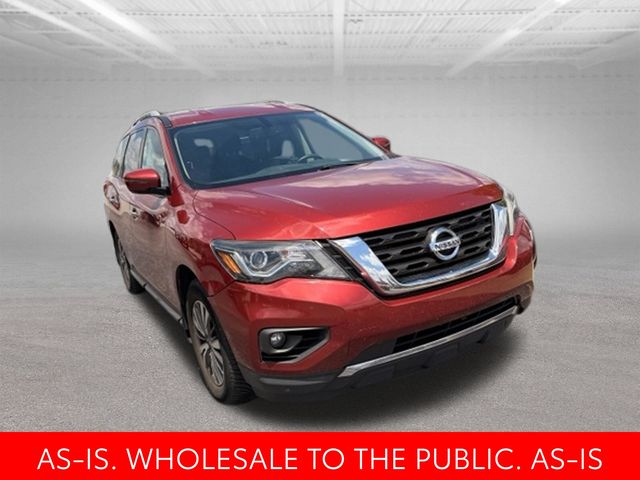 Cayenne Red Metallic 2017 Nissan Pathfinder SUV / Crossover Four-Wheel Drive Continuously Variable Transmission