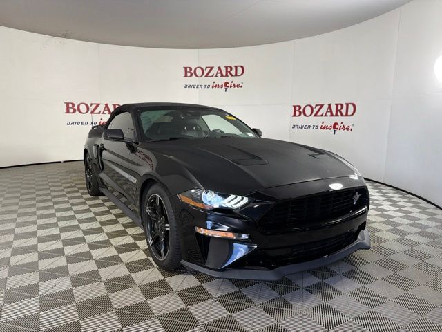 Shadow Black 2021 Ford Mustang Convertible Rear-Wheel Drive Automatic
