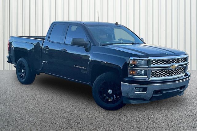 Black 2014 Chevrolet Silverado 1500 Pickup Truck Four-Wheel Drive 6-Speed Automatic Overdrive