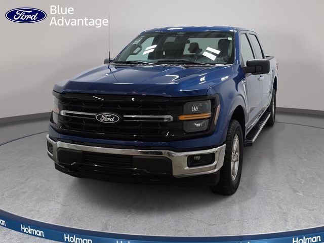 Blue Metallic 2025 Ford F-150 Pickup Truck Four-Wheel Drive Automatic