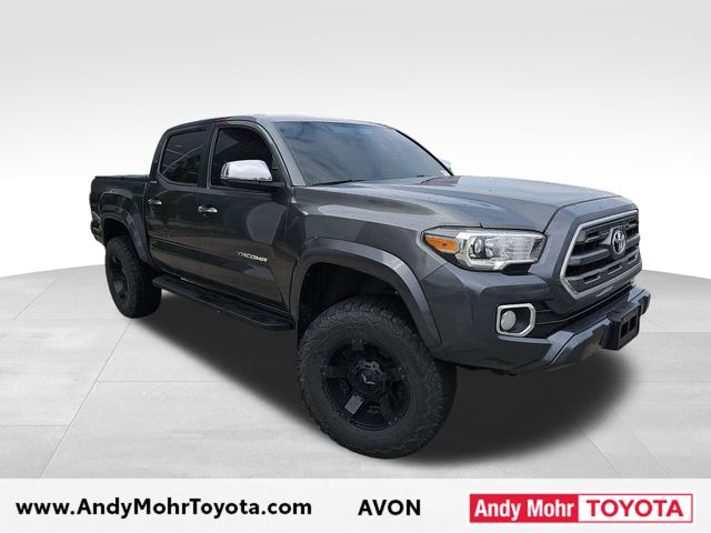 Magnetic Gray Metallic 2016 Toyota Tacoma Double Cab V6 Limited 4WD Pickup Truck Four-Wheel Drive 6-Speed Automatic
