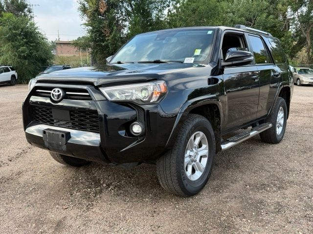 Midnight Black Metallic 2022 Toyota 4Runner SUV / Crossover Four-Wheel Drive 5-Speed Automatic
