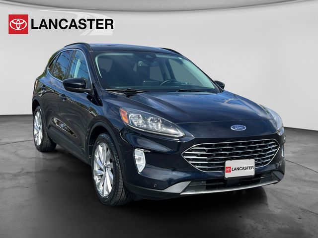 Antimatter Blue Metallic 2021 Ford Escape Hybrid Titanium FWD SUV / Crossover Front-Wheel Drive Continuously Variable Transmission