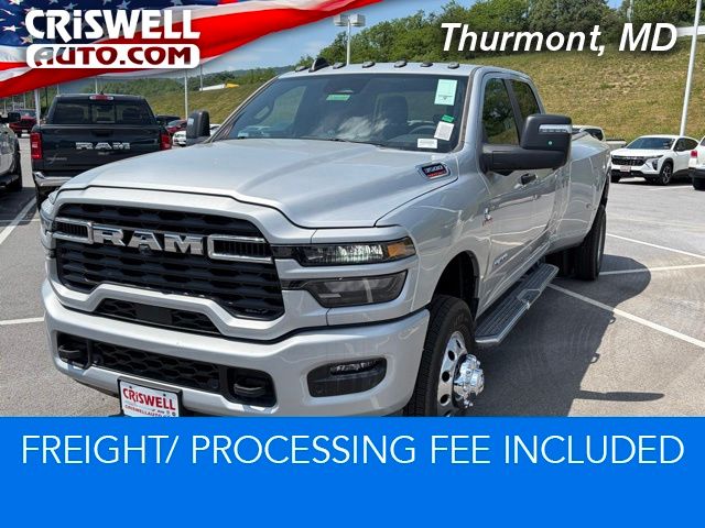 Silver Zynith 2026 RAM 3500 Big Horn Crew Cab LB DRW 4WD Pickup Truck Four-Wheel Drive 8-Speed Automatic