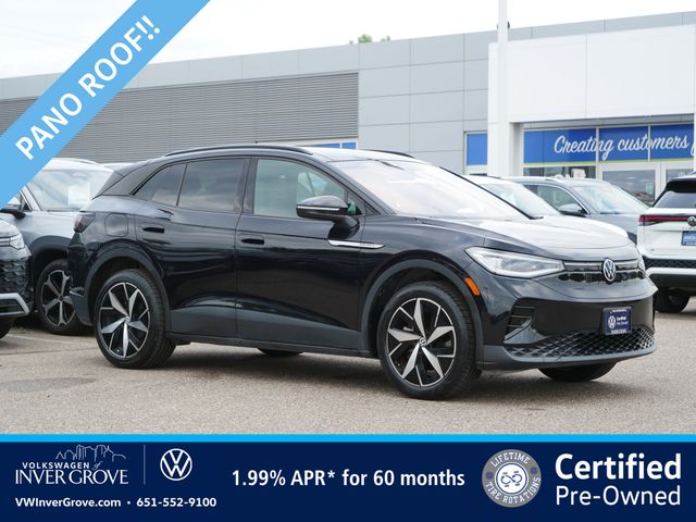 Deep Black Pearl 2023 Volkswagen ID.4 SUV / Crossover All-Wheel Drive Automatic