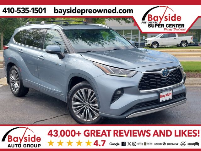 2021 Toyota Highlander Hybrid Moon Dust SUV/Crossover Tracción en las cuatro ruedas Transmisión variable continua