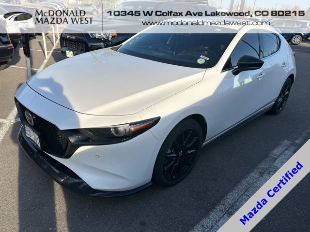 Snowflake White Pearl Mica 2024 Mazda MAZDA3 2.5 Turbo Premium Plus Sedan AWD Sedan All-Wheel Drive 6-Speed Automatic