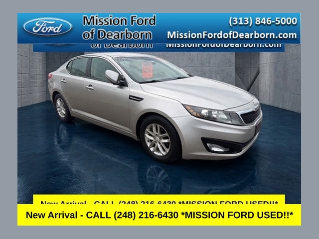 Satin Metal Metallic 2013 Kia Optima LX Sedan Front-Wheel Drive 6-Speed Automatic