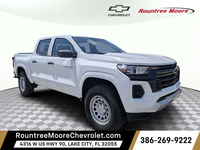 Summit White 2023 Chevrolet Colorado Pickup Truck Four-Wheel Drive 8-Speed Automatic