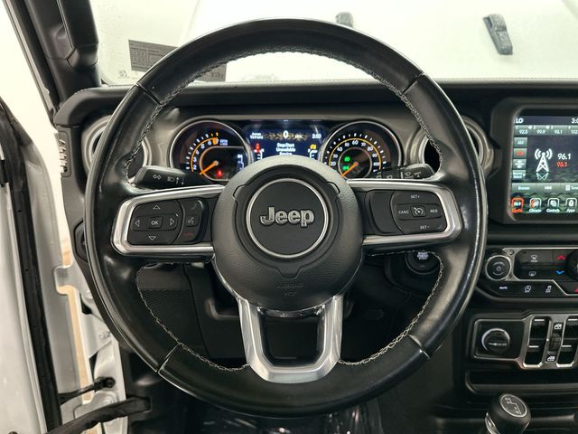 2022 Jeep Wrangler Unlimited Sahara White/off-white at Klick Lewis Buick Chevrolet