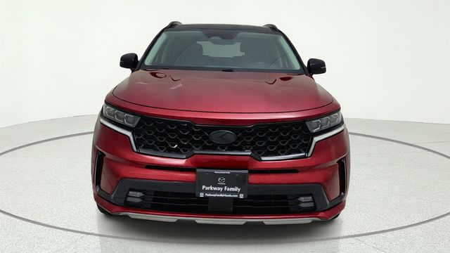 2021 Kia Sorento SX Red at Joe Myers Mazda Kia