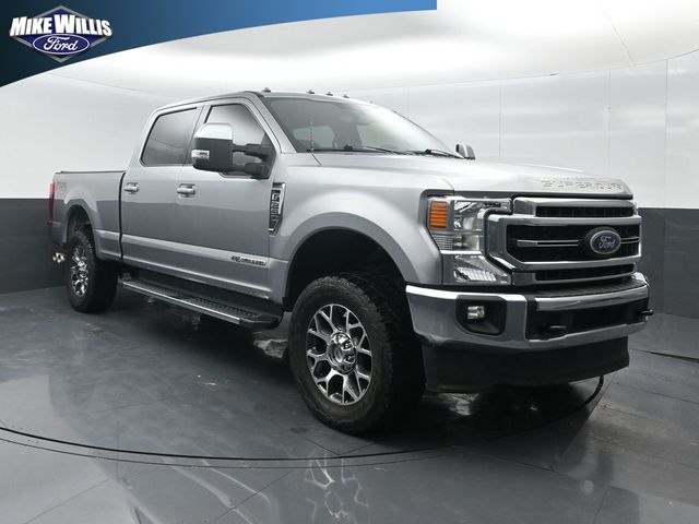 Iconic Silver Metallic 2020 Ford F-250 Super Duty Pickup Truck Four-Wheel Drive Automatic