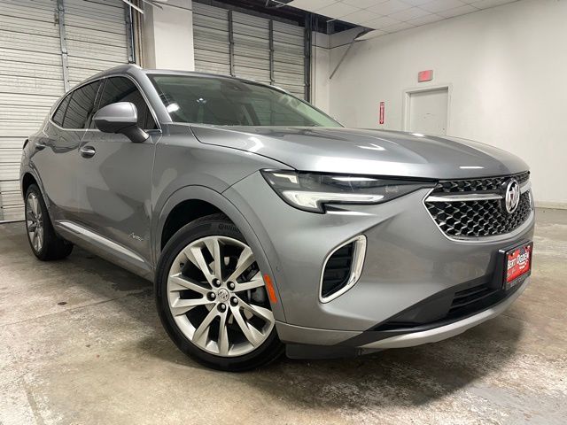 Satin Steel Gray Metallic 2022 Buick Envision Avenir FWD SUV / Crossover Front-Wheel Drive 9-Speed Automatic