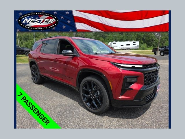 Radiant Red Tintcoat 2026 Chevrolet Traverse SUV / Crossover Four-Wheel Drive 8-Speed Automatic