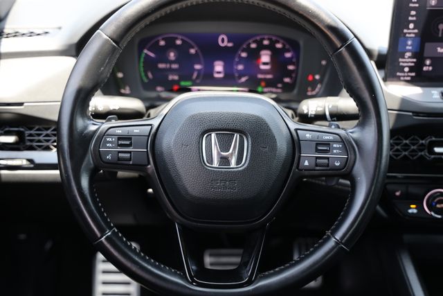 2023 Honda Accord Hybrid Sport-L Red at DeMontrond Automotive Group
