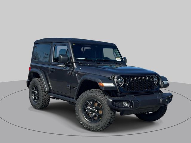 Gray (Granite Crystal Metallic Clearcoat) 2026 Jeep Wrangler SUV / Crossover Four-Wheel Drive 8-Speed Automatic