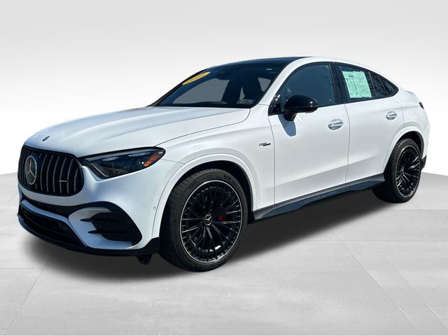 Polar White 2025 Mercedes-Benz GLC AMG GLC 43 4MATIC SUV / Crossover All-Wheel Drive 9-Speed Automatic