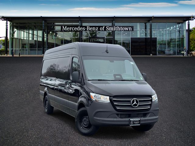 White 2025 Mercedes-Benz Sprinter Cargo 2500 170 High Roof RWD Van Rear-Wheel Drive 9-Speed Automatic