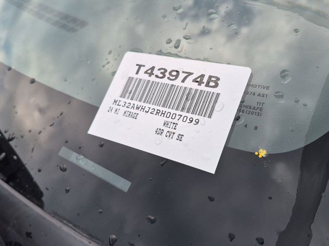 Used 2024 Mitsubishi Mirage Hatchback