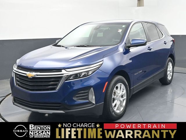 Blue Glow Metallic 2022 Chevrolet Equinox LT FWD with 1LT SUV / Crossover Front-Wheel Drive 6-Speed Automatic Overdrive