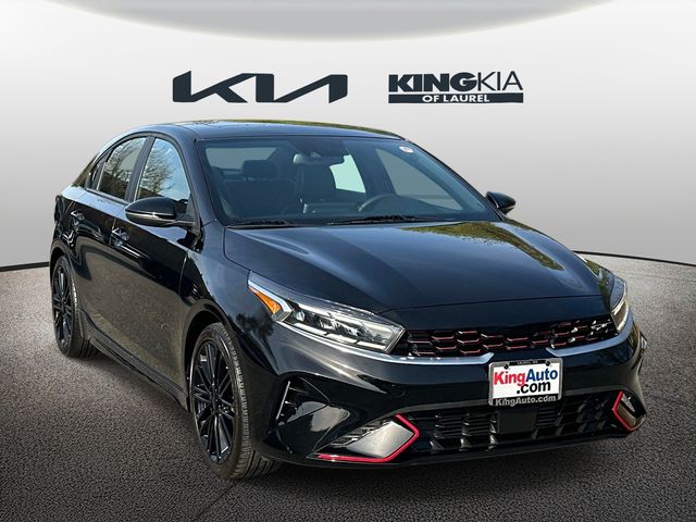 Aurora Black Pearl 2023 Kia Forte GT FWD Sedan Front-Wheel Drive 7-Speed Automatic