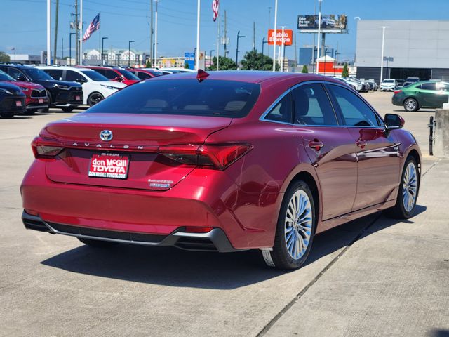 2020 Toyota Avalon Hybrid Limited Red at Cook Ford
