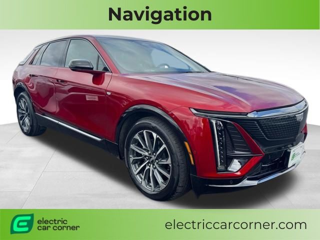 Radiant Red Tintcoat 2024 Cadillac LYRIQ Sport 3 AWD SUV / Crossover All-Wheel Drive 1-Speed Automatic