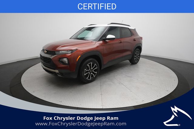 Red (Dark Copper Metallic) 2021 Chevrolet Trailblazer ACTIV AWD SUV / Crossover Four-Wheel Drive 9-Speed Automatic