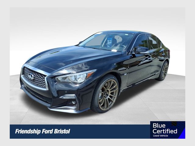 Black Obsidian 2019 INFINITI Q50 3.0t Sport AWD Sedan All-Wheel Drive 7-Speed Automatic Overdrive