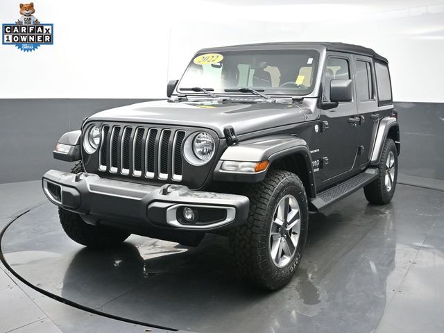 Gray (Granite Crystal Metallic Clearcoat) 2022 Jeep Wrangler SUV / Crossover Four-Wheel Drive 8-Speed Automatic