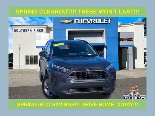 Magnetic Gray Metallic 2022 Toyota RAV4 XLE AWD SUV / Crossover All-Wheel Drive 8-Speed Automatic