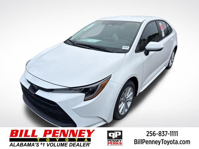Ice 2026 Toyota Corolla LE FWD Sedan Front-Wheel Drive Continuously Variable Transmission