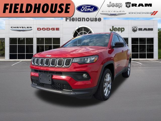 Red Hot Pearlcoat 2024 Jeep Compass SUV / Crossover Four-Wheel Drive 8-Speed Automatic
