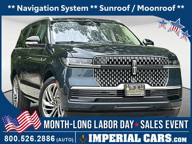 Flight Blue Metallic Clearcoat 2025 Lincoln Navigator SUV / Crossover Four-Wheel Drive Automatic