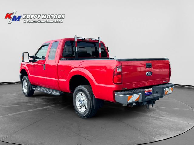 2012 Ford F250SD XLT - Vermillion Red exterior view 3