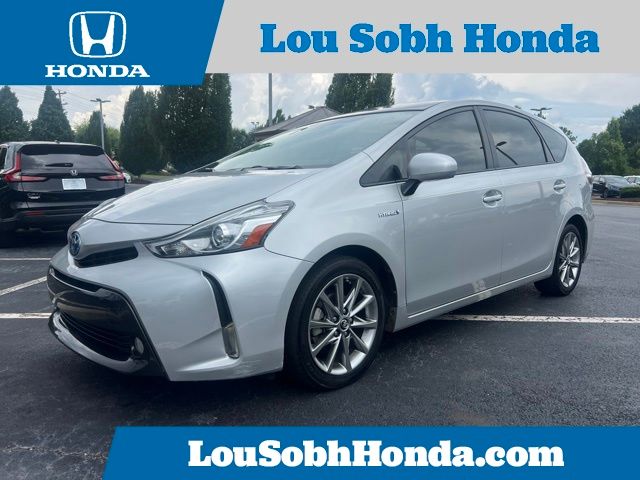 Classic Silver Metallic 2017 Toyota Prius v Wagon Front-Wheel Drive Continuously Variable Transmission