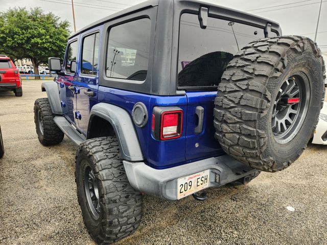 2018 Jeep Wrangler Unlimited Sport S Blue at Autostrade