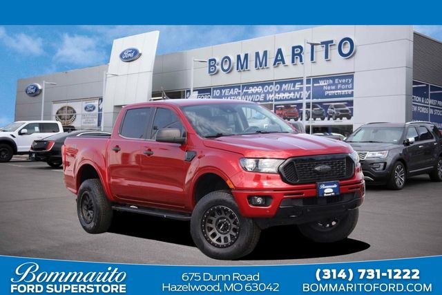 Red Metallic 2020 Ford Ranger Pickup Truck Four-Wheel Drive Automatic