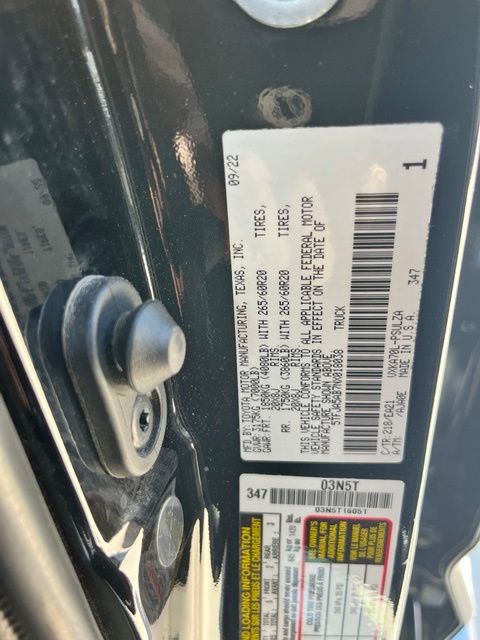 Used 2022 Black Toyota Limited image 13
