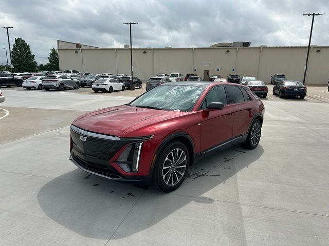 Radiant Red Tintcoat 2024 Cadillac LYRIQ Sport 1 AWD SUV / Crossover All-Wheel Drive 1-Speed Automatic