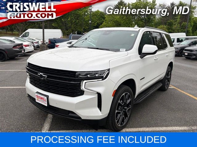 White (Iridescent Pearl Tricoat) 2023 Chevrolet Tahoe SUV / Crossover Four-Wheel Drive 10-Speed Automatic