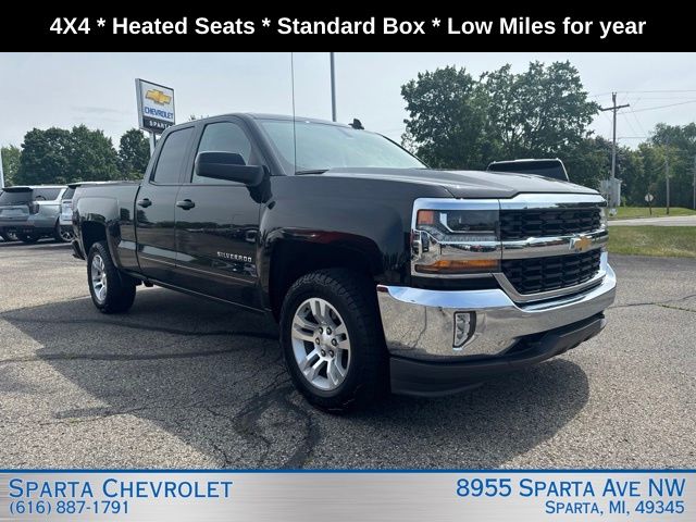 Black 2016 Chevrolet Silverado 1500 Pickup Truck Four-Wheel Drive 6-Speed Automatic Overdrive