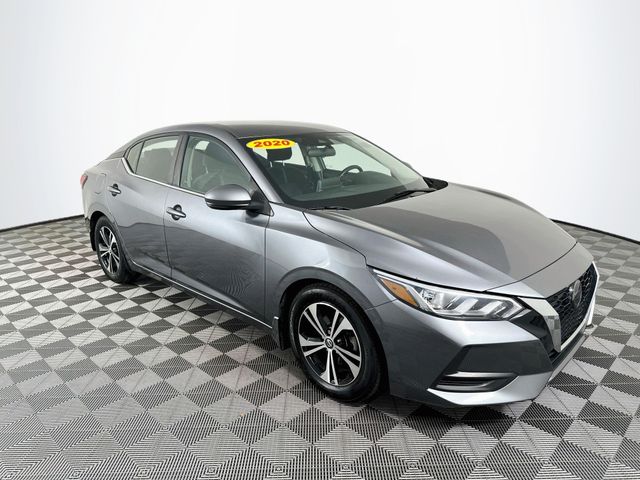 Gray (Gun Metallic) 2020 Nissan Sentra Sedan Front-Wheel Drive Continuously Variable Transmission
