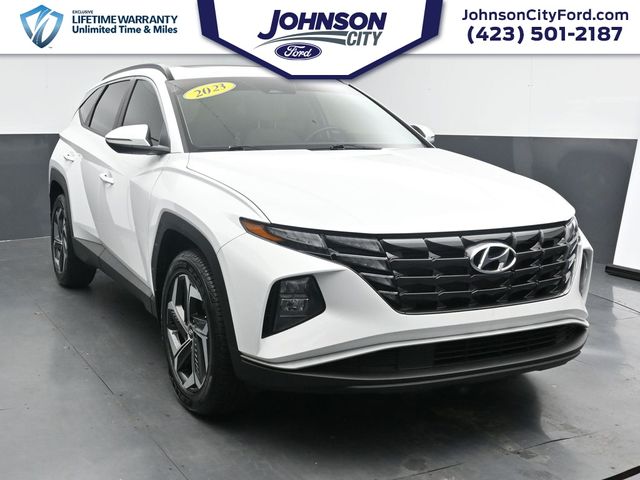 Serenity White Pearl 2023 Hyundai Tucson SEL AWD SUV / Crossover All-Wheel Drive 8-Speed Automatic