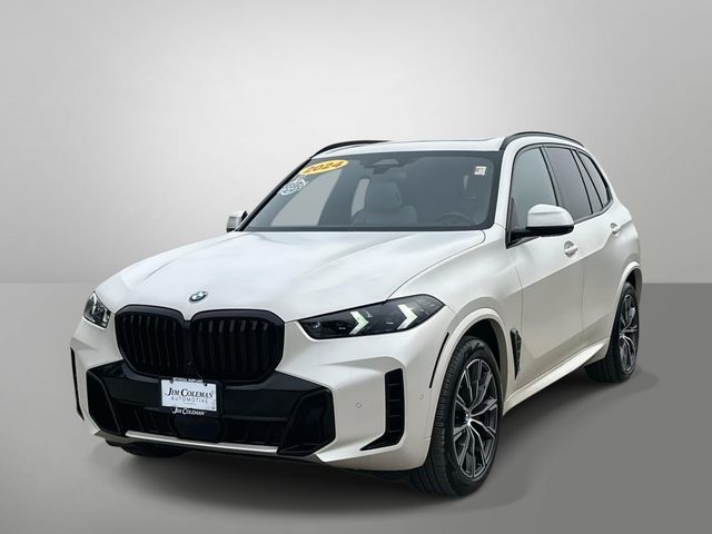 Mineral White Metallic 2024 BMW X5 xDrive40i AWD SUV / Crossover All-Wheel Drive 8-Speed Automatic