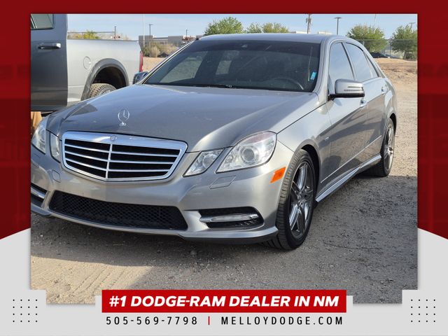 Blue 2012 Mercedes-Benz E-Class Sedan 7-Speed Automatic