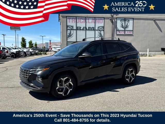Phantom Black 2023 Hyundai Tucson SUV / Crossover All-Wheel Drive 8-Speed Automatic